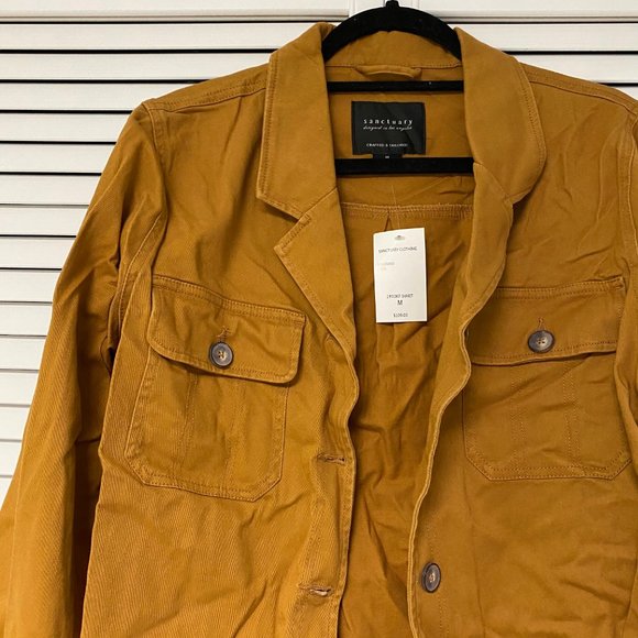 Sanctuary Yellow Shacket / Jacket - NWT - Picture 5 of 8